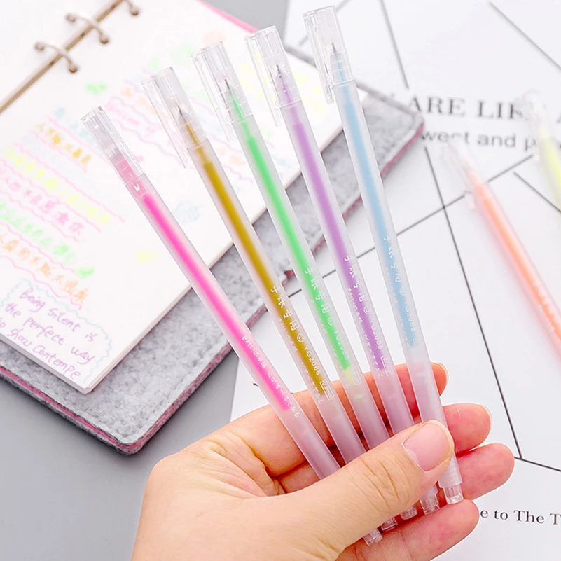 4Pcs Korean Cute Candy Color Gel Pen Colored Hand Book Draw Account Painting Bullet Girls Office School Stationery Journal Thing
4Pcs Korean Cute Candy Color Gel Pen Colored Hand Book Draw Account Painting Bullet Girls Office School Stationery Journal Thing