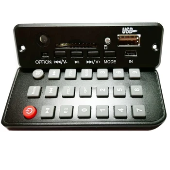 2019 APE Decoding Board Bluetooth MP3 WAV AUX Audio Decoding Module With Switch/ Charging Port Support Remote Control
2019 APE Decoding Board Bluetooth MP3 WAV AUX Audio Decoding Module With Switch/ Charging Port Support Remote Control