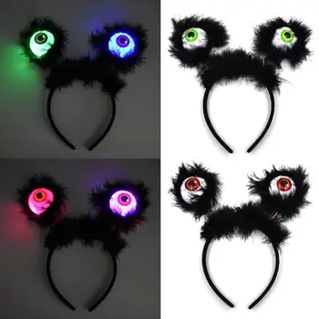 Halloween Glowing Eyeball Headband Children Toy Funny Headbands Prom Props Hair Accessories Headdress 
Halloween Glowing Eyeball Headband Children Toy Funny Headbands Prom Props Hair Accessories Headdress