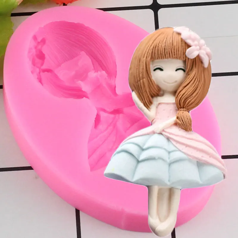 Mujiang Pretty Girl Fondant Molds Cake Decorating Tools Silicone Moulds Chocolate Polymer Clay Resin Mold Baking Tool
Mujiang Pretty Girl Fondant Molds Cake Decorating Tools Silicone Moulds Chocolate Polymer Clay Resin Mold Baking Tool