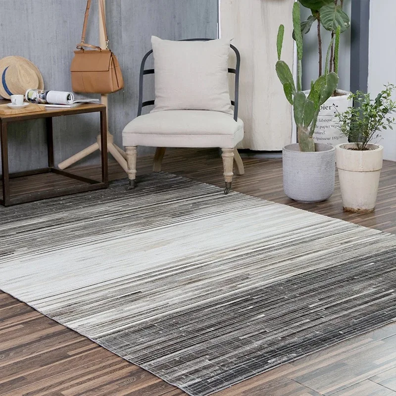 High quality cowhide stripe mosaic rug geometric living room sofa coffee table mat bedroom hand-stitch Customizable size / color
High quality cowhide stripe mosaic rug geometric living room sofa coffee table mat bedroom hand-stitch Customizable size / color