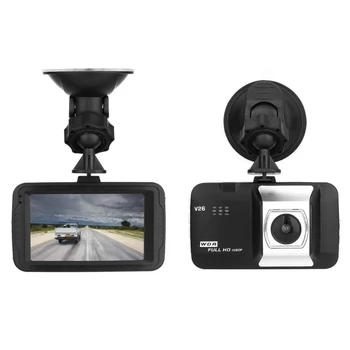 1080P Full HD 1080P Digital Camera 170 Degrees New Angle 3.0 Inch Portable Car DVR Camera T626 DVR Camera Driving Car Detector
1080P Full HD 1080P Digital Camera 170 Degrees New Angle 3.0 Inch Portable Car DVR Camera T626 DVR Camera Driving Car Detector
