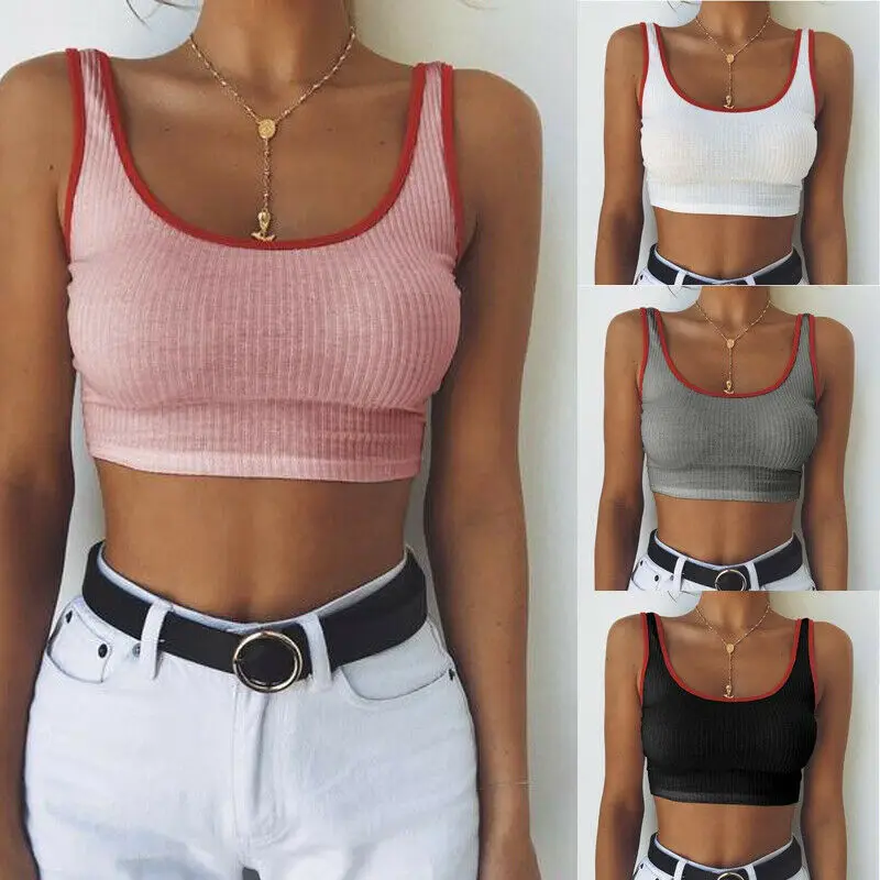 Soft Womens Sports Bra Bras Comfort Top Stretch Gym Yoga Athletic Vest New | Спорт и развлечения