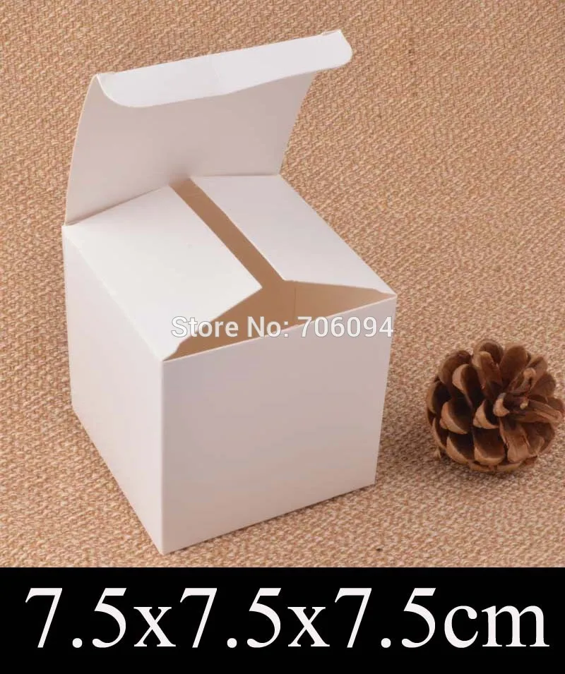 7.5*7.5*7.5cm Cosmetic/Jewerly white paper box 3''*3''*3'' gift boxes,Essential oil box,custom box logo 100pcs/lot
7.5*7.5*7.5cm Cosmetic/Jewerly white paper box 3''*3''*3'' gift boxes,Essential oil box,custom box logo 100pcs/lot