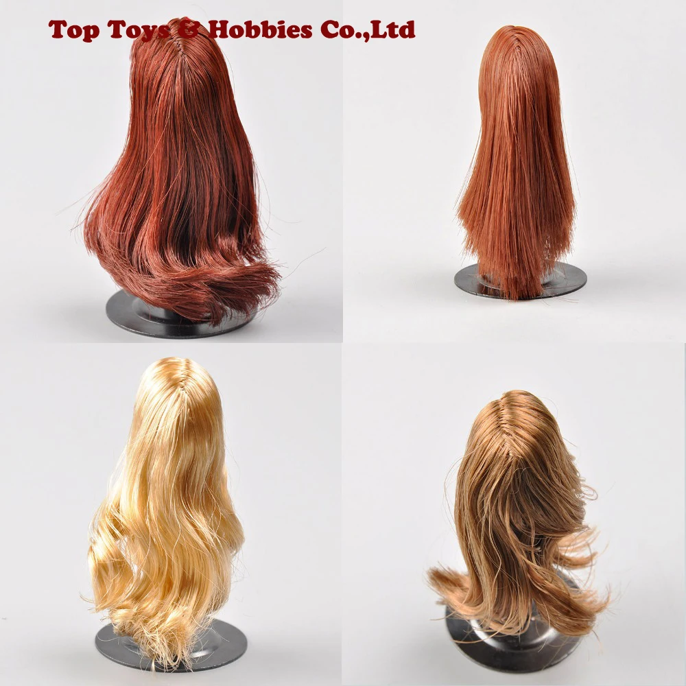 1:6 Scale Wig figure Long curly hair Red / Brown/ Blonde Red Brown Hair Fit 12" Action figure Female head Accessories
1:6 Scale Wig figure Long curly hair Red / Brown/ Blonde Red Brown Hair Fit 12" Action figure Female head Accessories