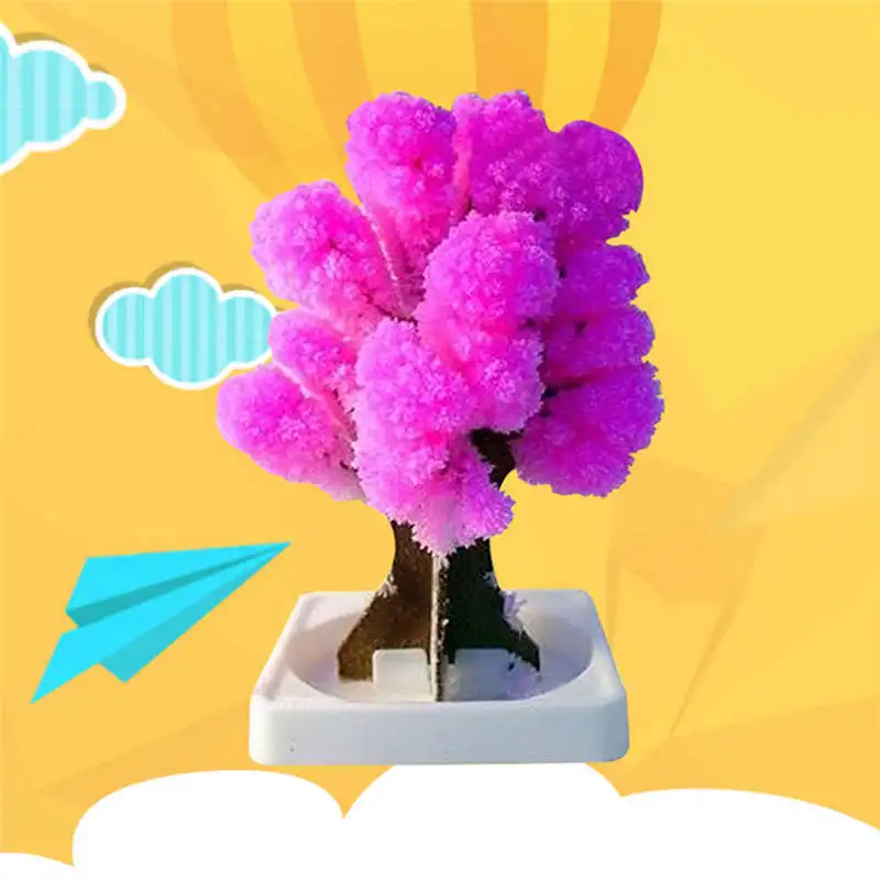 DIY Christmas Paper Tree Flowering Magic Prop Creative Colorful Magic Growing Tree Toy Crafts Crystal growing kit
DIY Christmas Paper Tree Flowering Magic Prop Creative Colorful Magic Growing Tree Toy Crafts Crystal growing kit