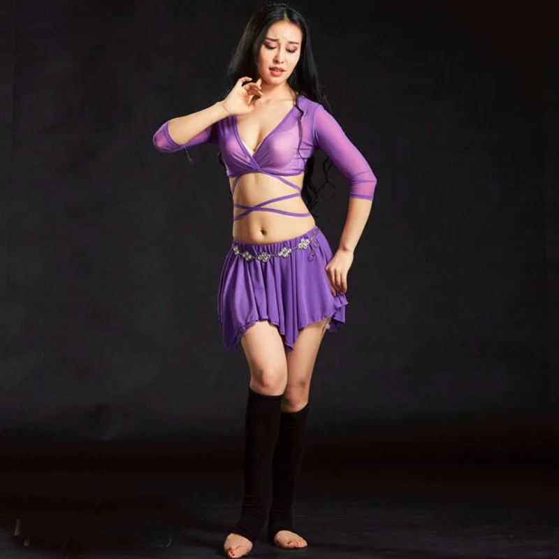 New Sexy Belly Dance Costume Suits for Women Professional Stage Show Clothes Top&Skirt 2pcs/set for OrientalDance Outfits Dress
New Sexy Belly Dance Costume Suits for Women Professional Stage Show Clothes Top&Skirt 2pcs/set for OrientalDance Outfits Dress