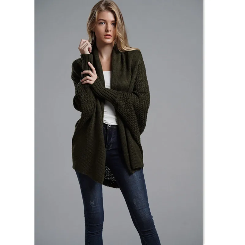 Cardigan Women Winter Fashion Lantern Sleeve Long Cardigan Loose Knitted Crochet Knitwear Sweater for Women Clothes E1896
Cardigan Women Winter Fashion Lantern Sleeve Long Cardigan Loose Knitted Crochet Knitwear Sweater for Women Clothes E1896