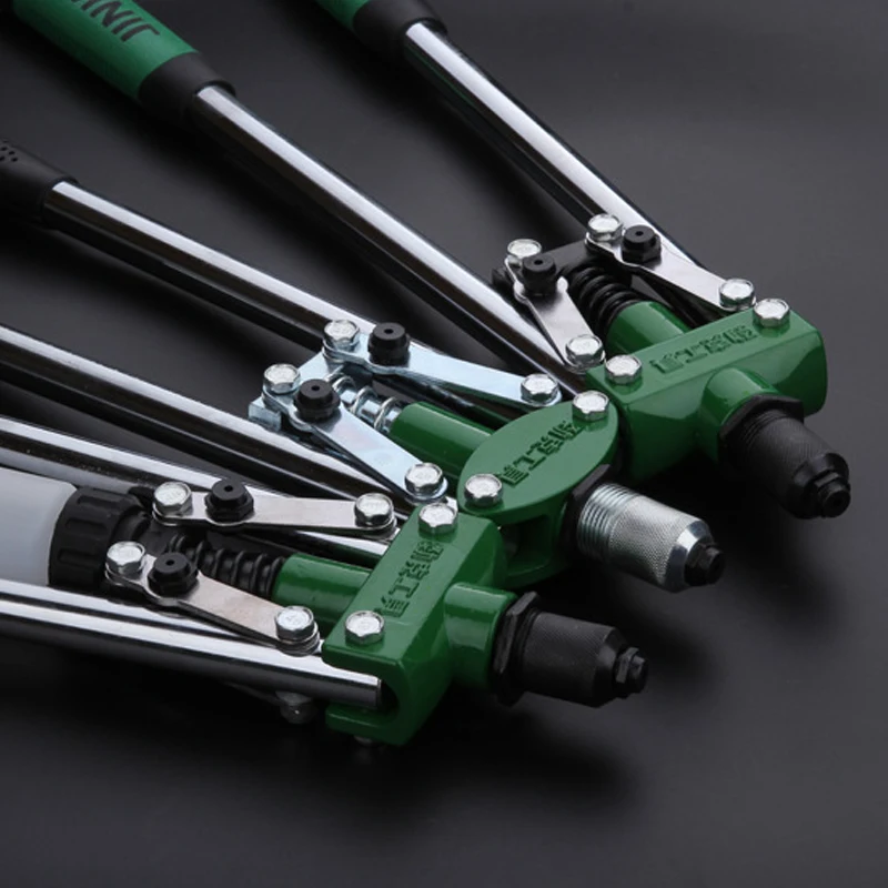 Manual rivet gun double handle 17 inch blind rivet gun 45# steel environmental protection non-slip belt accessories pull cap gun
Manual rivet gun double handle 17 inch blind rivet gun 45# steel environmental protection non-slip belt accessories pull cap gun