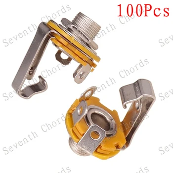100 Pcs Mono Closed Circuit Bass Guitar Jack Plug Input Socket / Pickup jack
100 Pcs Mono Closed Circuit Bass Guitar Jack Plug Input Socket / Pickup jack