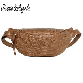 Jiessie & Angela Fashion New Women Bags Alligato Vintage Fanny Pack Women Leather Belt Bag Lady's Waist Pack Chest Bags
Jiessie & Angela Fashion New Women Bags Alligato Vintage Fanny Pack Women Leather Belt Bag Lady's Waist Pack Chest Bags