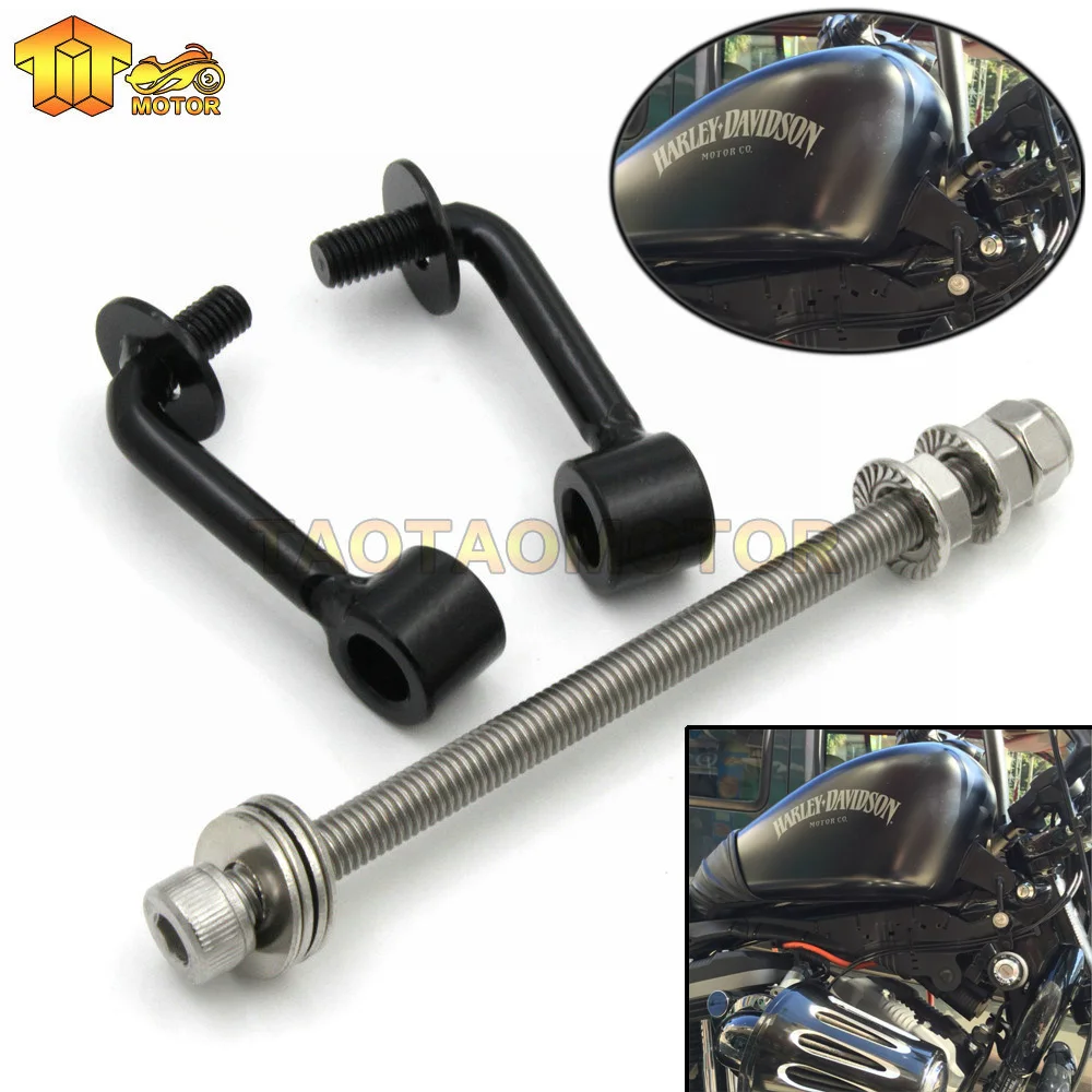 CK CATTLE KING Motorcycle Billet 2" Gas Tank Lifts Kit For Harley Sportster Nightster Iron 48 72 XL883 XL1200 Model Black
CK CATTLE KING Motorcycle Billet 2" Gas Tank Lifts Kit For Harley Sportster Nightster Iron 48 72 XL883 XL1200 Model Black