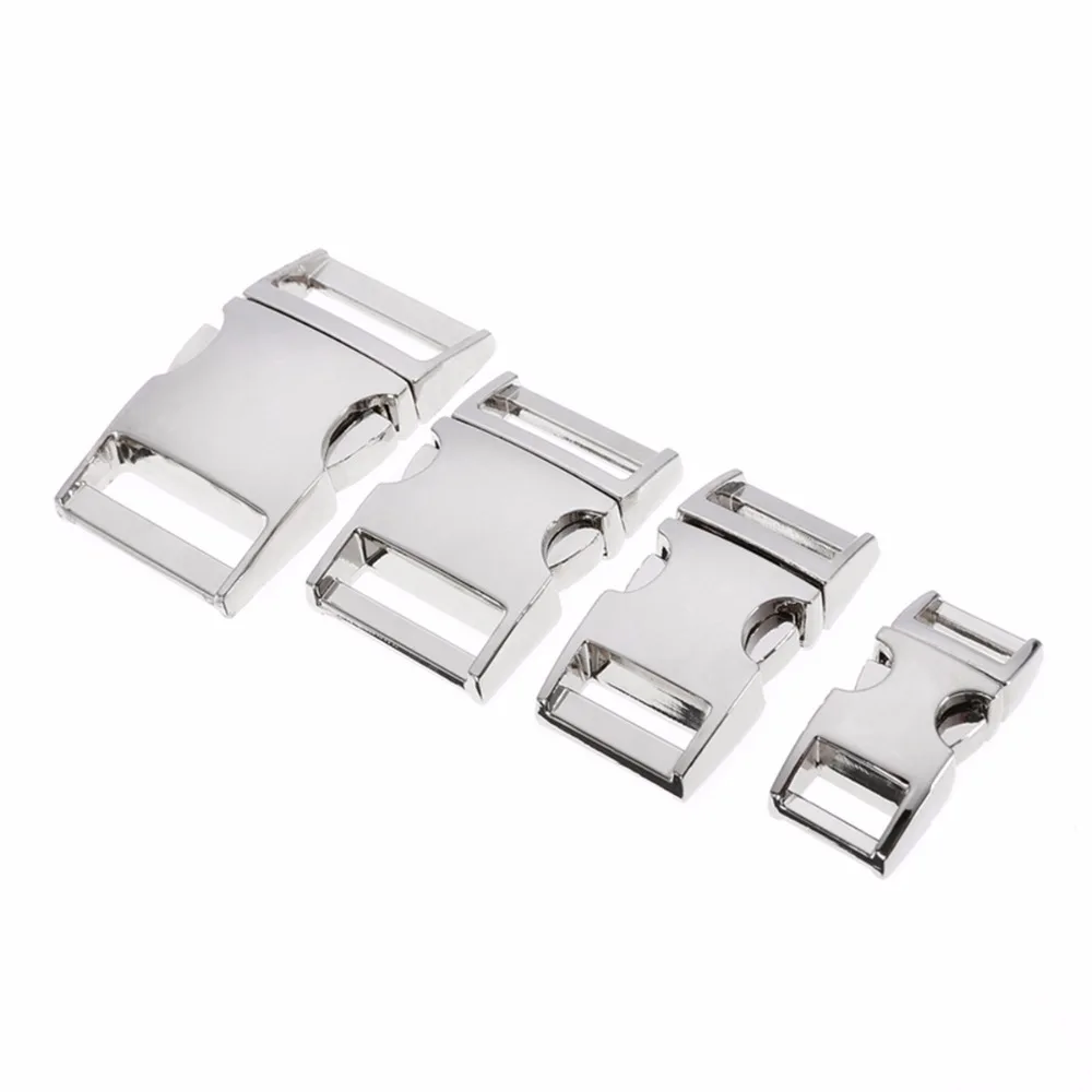 1pc Metal Steel Buckle Curve Side Quick Release Paracord Bracelet Buckle 4Sizes For Bags Clothes
1pc Metal Steel Buckle Curve Side Quick Release Paracord Bracelet Buckle 4Sizes For Bags Clothes