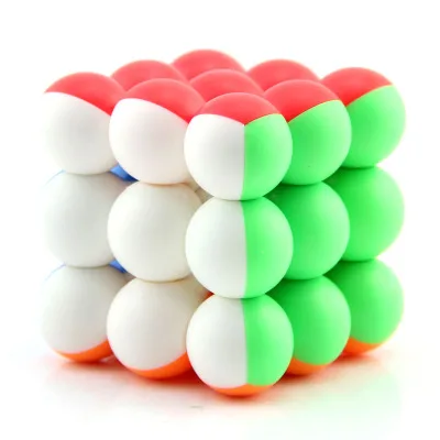 Yongjun round bead third-order Rubik's cube fluorescent color Round ball third-order decompression Rubik's cube educational toy
Yongjun round bead third-order Rubik's cube fluorescent color Round ball third-order decompression Rubik's cube educational toy