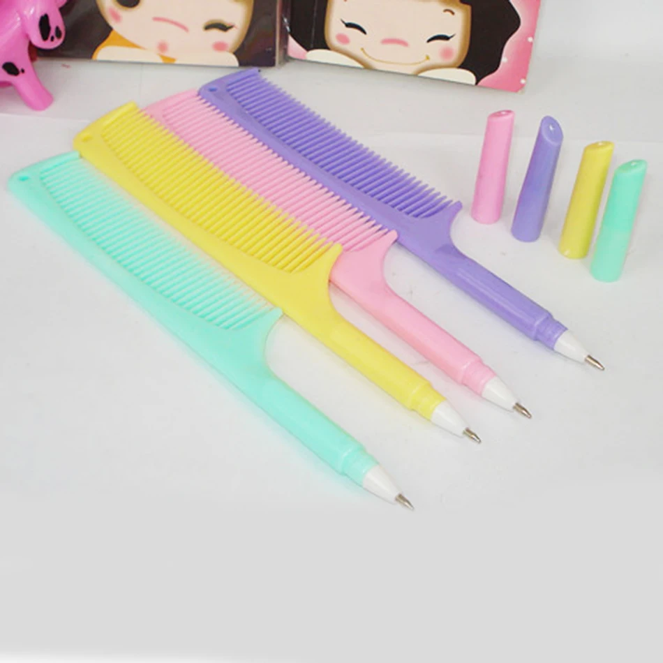 1Pcs Promotion Newest Korean Creative Comb Pen Ballpoint Pens Stationery Plastic Office School Supplies Caneta
1Pcs Promotion Newest Korean Creative Comb Pen Ballpoint Pens Stationery Plastic Office School Supplies Caneta