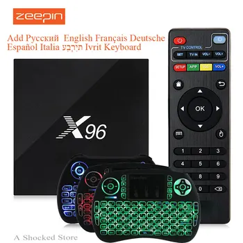 X96 Max 2GB 16GB ROM Android 6.0 Tv Box Amlogic S905X Quad Core WIFI HD 2.0 1080 PK
