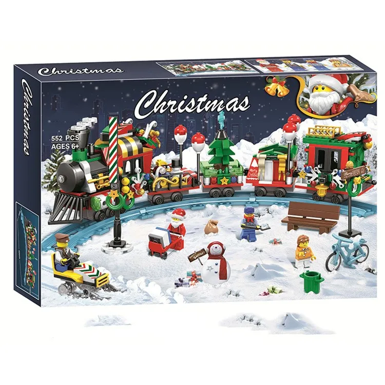 11094 552pcs Advent Calendar Festival Santa Claus Train Journey Christmas Building Block Compatible Brick Toy
11094 552pcs Advent Calendar Festival Santa Claus Train Journey Christmas Building Block Compatible Brick Toy