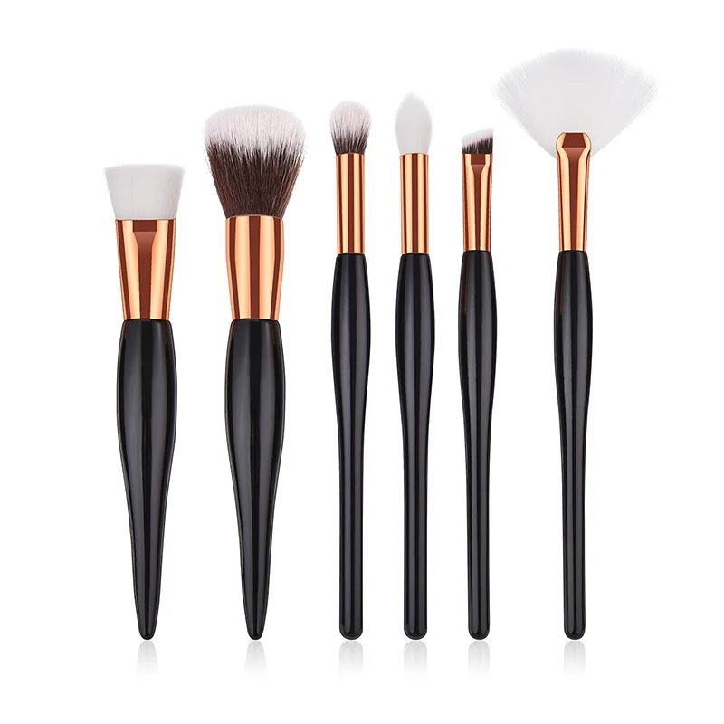 GUJHUI 4/5/6pcs Black Wood Handle Wand Makeup Brush Set Foundation Blending Powder Brush Cosmetic Beauty Make Up maquillaje
GUJHUI 4/5/6pcs Black Wood Handle Wand Makeup Brush Set Foundation Blending Powder Brush Cosmetic Beauty Make Up maquillaje
