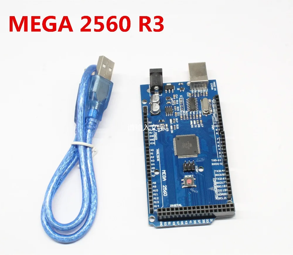 МЕГА 2560 R3 ATmega2560 AVR USB плата + кабель для arduino MEGA R3|Интегральные схемы| |