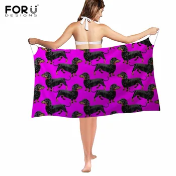 FORUDESIGNS Lovely 3D Dog/Puppy Dachshund Print Women Purple Beach Scarf Luxury Brand Lady Cover Up Wraps Summer Chiffon Scarves
FORUDESIGNS Lovely 3D Dog/Puppy Dachshund Print Women Purple Beach Scarf Luxury Brand Lady Cover Up Wraps Summer Chiffon Scarves