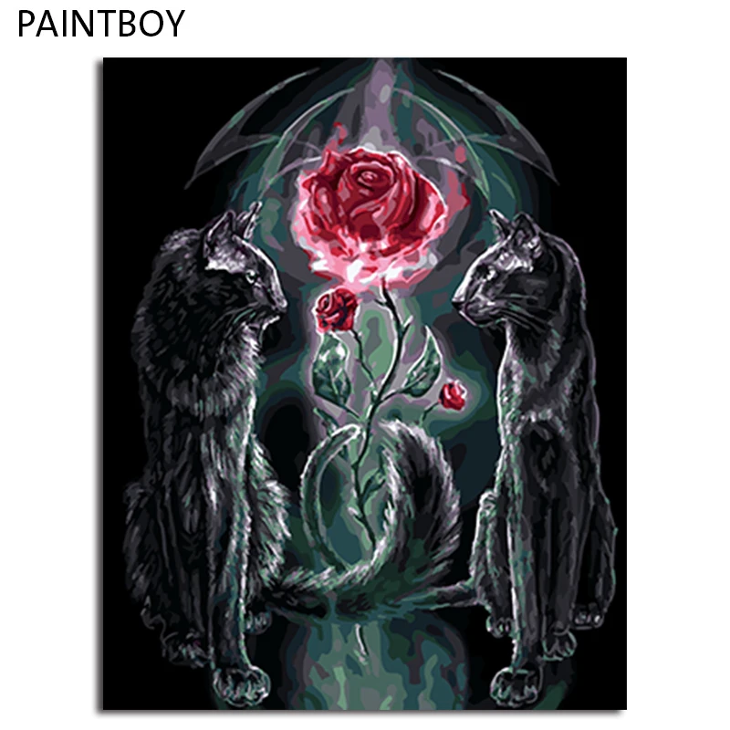 PAINTBOY Framed Pictures DIY Painting By Numbers Flower Handwork Oil Painting On Canvas Home Decor For Living Room Wall
PAINTBOY Framed Pictures DIY Painting By Numbers Flower Handwork Oil Painting On Canvas Home Decor For Living Room Wall