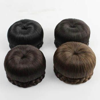 Women Synthetic Hair Clip In One Piece Chignon Apple Style Round Bud Hair Chignons Free Shipping
Women Synthetic Hair Clip In One Piece Chignon Apple Style Round Bud Hair Chignons Free Shipping
