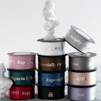 custom gold foil/silver foil /white logo brand name printing ribbon,gift packaging wedding favor packing decoration ribbon ties
custom gold foil/silver foil /white logo brand name printing ribbon,gift packaging wedding favor packing decoration ribbon ties