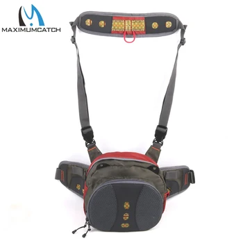 Maximumcatch V-comf Fly Fishing Waist Bag FishingTackle Pack Bag with Fishing Tools
Maximumcatch V-comf Fly Fishing Waist Bag FishingTackle Pack Bag with Fishing Tools