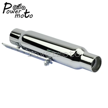 1-1/2" or 1-3/4" Motorcycle Retro Chrome Shorty Exhaust Pipe Muffler Silencer For Harley Cafe Racer Bobber Chopper Custom
1-1/2" or 1-3/4" Motorcycle Retro Chrome Shorty Exhaust Pipe Muffler Silencer For Harley Cafe Racer Bobber Chopper Custom