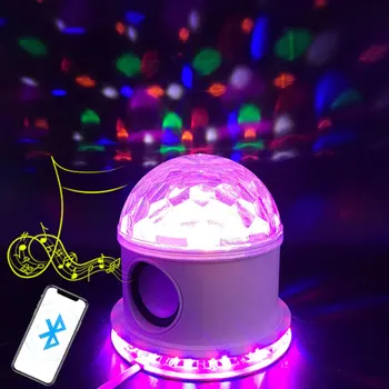 6 Colors Crystal Ball LED Stage Light Lamp Bluetooth Magic Stage Lighting Effect DJ Disco Light for Party Bar with Sound Control
6 Colors Crystal Ball LED Stage Light Lamp Bluetooth Magic Stage Lighting Effect DJ Disco Light for Party Bar with Sound Control