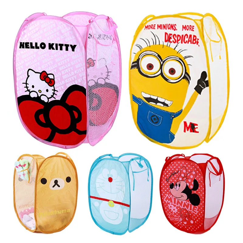 2017 Nylon Mesh Fabric Folding Laundry Basket Storage Basket Toy Washing Basket Foldable Dirty Clothes Sundries Organizers Box
2017 Nylon Mesh Fabric Folding Laundry Basket Storage Basket Toy Washing Basket Foldable Dirty Clothes Sundries Organizers Box