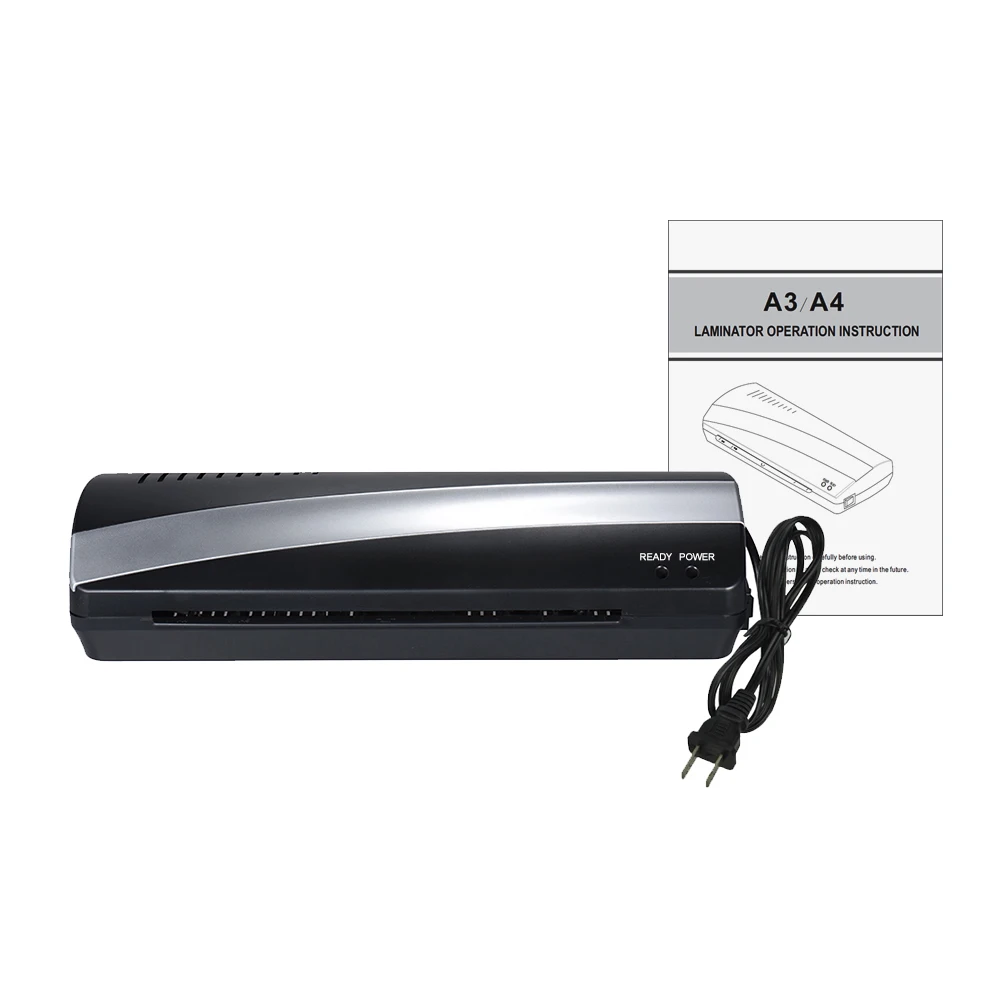 A4 9" Width Photo Paper Hot and Cold Thermal Laminator Machine Two Roller 3-5min Quick Warm-up Fast Laminating Speed Jam-release
A4 9" Width Photo Paper Hot and Cold Thermal Laminator Machine Two Roller 3-5min Quick Warm-up Fast Laminating Speed Jam-release