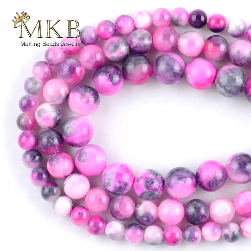Wholesale Natural Stone Rose Red Persian Jades Loose Spacer Beads For Jewelry Making 6/8/10mm Round Beads DIY Bracelet Jewellery
Wholesale Natural Stone Rose Red Persian Jades Loose Spacer Beads For Jewelry Making 6/8/10mm Round Beads DIY Bracelet Jewellery
