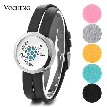 10pcs/lot Perfume Aromatherapy Diffuser Locket Bracelet Turtle 316L Stainless Steel Double Leather with Free Oil Pads VA-594*10
10pcs/lot Perfume Aromatherapy Diffuser Locket Bracelet Turtle 316L Stainless Steel Double Leather with Free Oil Pads VA-594*10