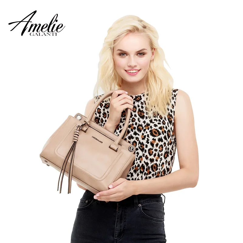 AMELIE GALANTI Women crossbody handbags bag female leather bag fashion retro medium brown bag tasteful good quality fabric
AMELIE GALANTI Women crossbody handbags bag female leather bag fashion retro medium brown bag tasteful good quality fabric