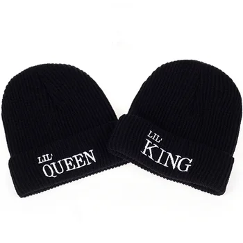 2017 New kid king queen Letter Autumn And Winter Beanies hat hildren Boys And Girls Bones Snapback Hip Hop Fashion warm cap hats
2017 New kid king queen Letter Autumn And Winter Beanies hat hildren Boys And Girls Bones Snapback Hip Hop Fashion warm cap hats