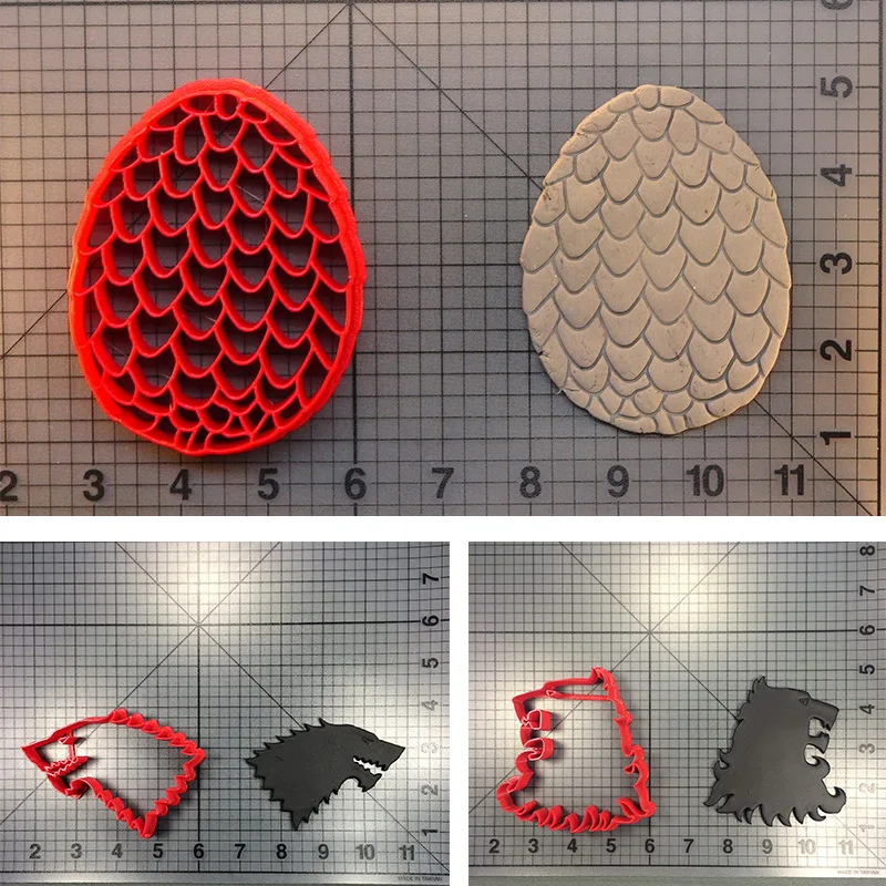 Games-of-Thrones Cookie Cutter set Custom Made 3D Printed Cookie Cutters Fondant Cupcake Top for Cake Cake Decorating Tools
Games-of-Thrones Cookie Cutter set Custom Made 3D Printed Cookie Cutters Fondant Cupcake Top for Cake Cake Decorating Tools