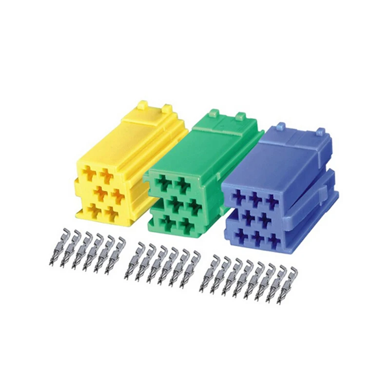 10 X Set Mini ISO Connector 20Pins C1 C2 C3 Terminal Block Socket Connector Kit Set
10 X Set Mini ISO Connector 20Pins C1 C2 C3 Terminal Block Socket Connector Kit Set