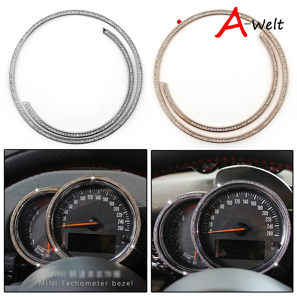 1set For Mini Cooper F54 F55 F56 Tachometer 3D Diamond Rings Clubman Countryman Accessories Stickers car-styling acessory
1set For Mini Cooper F54 F55 F56 Tachometer 3D Diamond Rings Clubman Countryman Accessories Stickers car-styling acessory