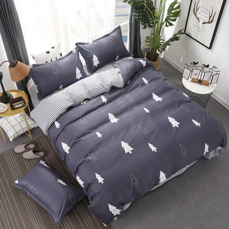Custom Soft Bedding Sets For Russia King Queen Size Simple Duvet Cover Set Soft Sheet Set Single 140*200 bed linen Set Tree
Custom Soft Bedding Sets For Russia King Queen Size Simple Duvet Cover Set Soft Sheet Set Single 140*200 bed linen Set Tree