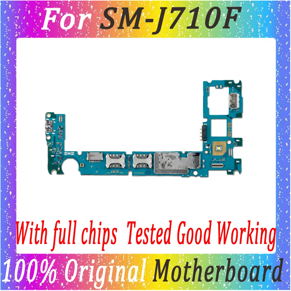 Working Well Unlocked With Chips& International OS Mainboard For Samsung Galaxy J7 J710F J710G Motherboard Logic Boards
Working Well Unlocked With Chips& International OS Mainboard For Samsung Galaxy J7 J710F J710G Motherboard Logic Boards