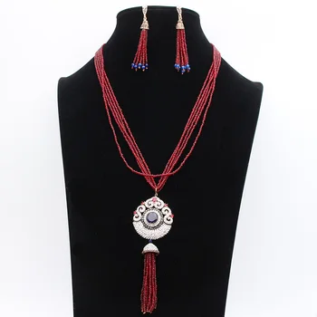 New Beaded Jewelry Bead Chain Long Tassel Necklace Beads Antique Gold Color Full Crystal Morocco rhinestone Pendant Gifts Choker
New Beaded Jewelry Bead Chain Long Tassel Necklace Beads Antique Gold Color Full Crystal Morocco rhinestone Pendant Gifts Choker