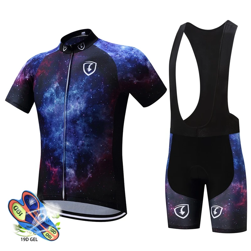 2019 summer Cycling Clothing Men Set Bike Clothing Breathable Anti-UV Bicycle Wear Short Sleeve Cycling Jersey Sets
2019 summer Cycling Clothing Men Set Bike Clothing Breathable Anti-UV Bicycle Wear Short Sleeve Cycling Jersey Sets