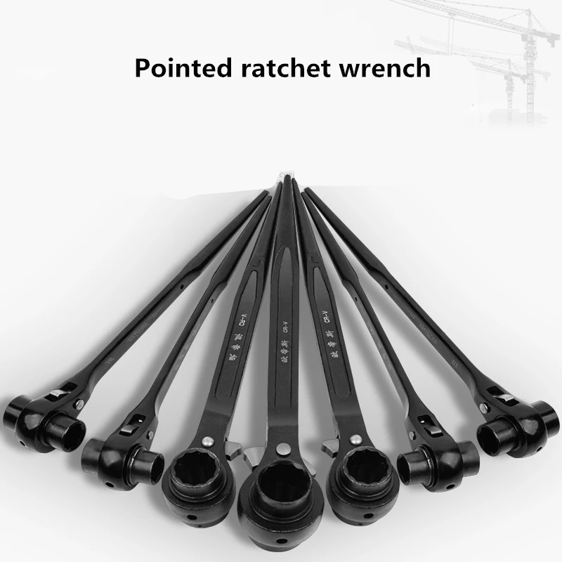 19mm/22mm Pointed Tail Ratchet Handle Wrench CR-V Two-Way Sleeve Quick Spanner Auto Repair Hand Tools
19mm/22mm Pointed Tail Ratchet Handle Wrench CR-V Two-Way Sleeve Quick Spanner Auto Repair Hand Tools