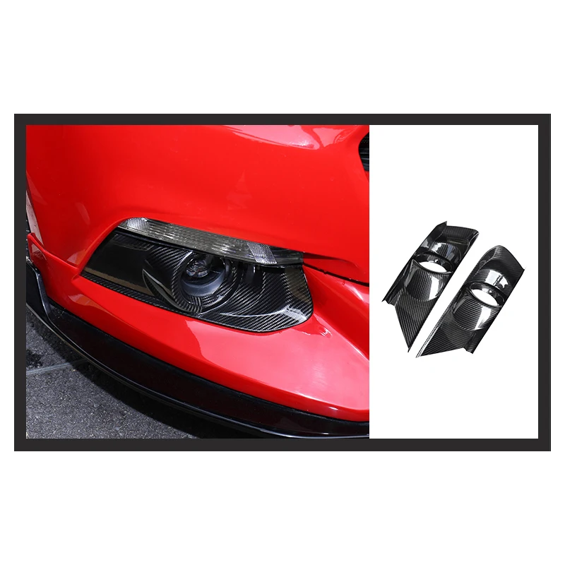 QHCP Carbon Fiber Front Rear Bumper Fog Lamp Light Covers Tail Trims for Ford Mustang 2015-2017 Free Shipping
QHCP Carbon Fiber Front Rear Bumper Fog Lamp Light Covers Tail Trims for Ford Mustang 2015-2017 Free Shipping