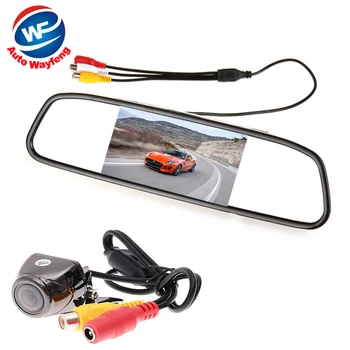 Auto Parking Assistance System 2 in 1 4.3 Digital TFT LCD Mirror Car Parking Monitor + 170 Degrees Mini Car Rear view Camera
Auto Parking Assistance System 2 in 1 4.3 Digital TFT LCD Mirror Car Parking Monitor + 170 Degrees Mini Car Rear view Camera