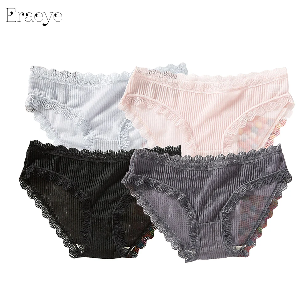 ERAEYE 3pcs Set Sexy Lace Panties Seamless Women Underwear Nylon Silk For Ladies Bikini Cotton Transparent Lingerie Briefs
ERAEYE 3pcs Set Sexy Lace Panties Seamless Women Underwear Nylon Silk For Ladies Bikini Cotton Transparent Lingerie Briefs