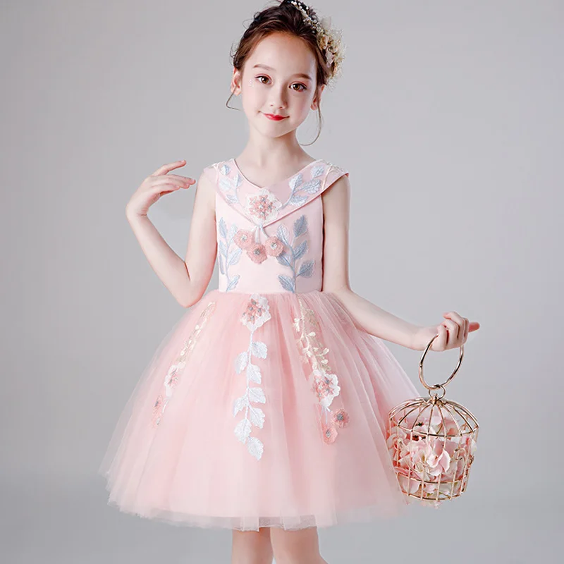 2019 Soft Tulle First Communion Dresses Girls Pageant Dress Kids Prom Dress Princess Ball Gown Pink Flower Girl Dresses
2019 Soft Tulle First Communion Dresses Girls Pageant Dress Kids Prom Dress Princess Ball Gown Pink Flower Girl Dresses