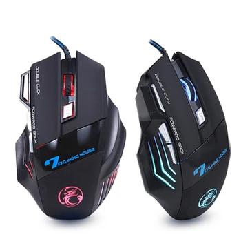 High Quality X7 3200DPI / 5500 DPI Mouse Button Gaming Mute USB Mouse 7 Button Breathing Light Professional Game for LOL CF
High Quality X7 3200DPI / 5500 DPI Mouse Button Gaming Mute USB Mouse 7 Button Breathing Light Professional Game for LOL CF