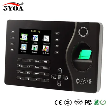TCP IP Biometric Fingerprint Time Attendance Clock Recorder Employee Digital Electronic English Reader Machine USB RFID ID Card
TCP IP Biometric Fingerprint Time Attendance Clock Recorder Employee Digital Electronic English Reader Machine USB RFID ID Card